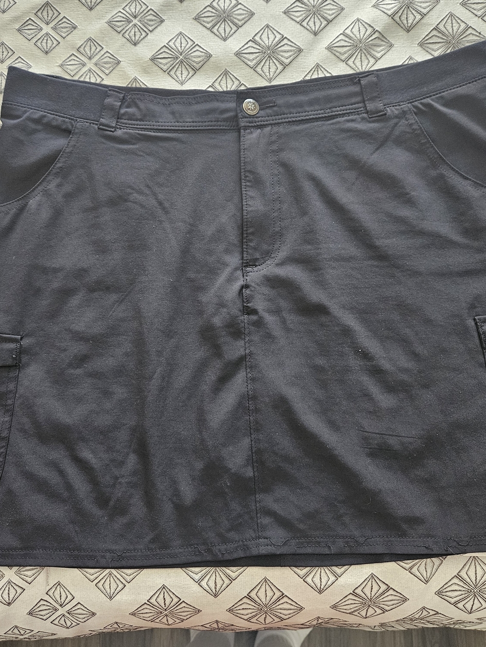 Lee Women's Black Skort with Cargo Pockets